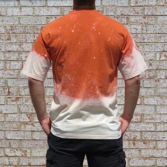 Texas Longhorns Custom Bleach Tee sz XL - Picture 3 of 4